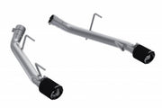 MBRP S72023CF T304 Stainless Steel 2.5 Inch Axle-Back Carbon Fiber Tips Race Version