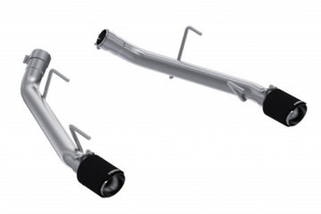 MBRP S72023CF T304 Stainless Steel 2.5 Inch Axle-Back Carbon Fiber Tips Race Version