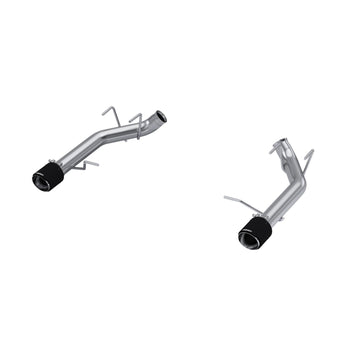 MBRP S72033CF - 2011-2014 Ford Mustang GT 5.0L T304 Stainless Steel 3 Inch Axle-Back with Carbon Fiber Tips, Race Version, MBRP