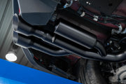 MBRP S7207BLK - 3 Inch Cat Back Exhaust System For 18-23 Ford Mustang GT 5.0L With Quad 4 Inch Dual Wall Tips Race Version Black Coated MBRP 4