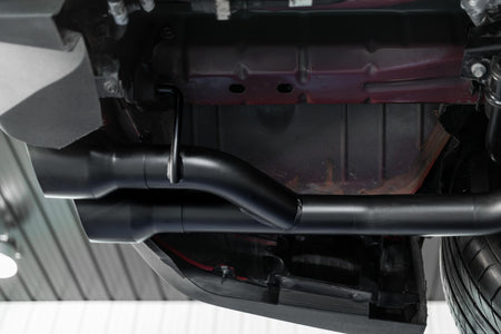 MBRP S7211304 - Exhaust Pipe 2.5 Inch Axle Back With Quad 4 Inch Dual Wall Tips For 18-23 Ford Mustang GT 5.0L Non Active Exhaust T304 Stainless Steel MBRP 3