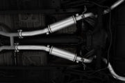 MBRP S7221ALBT - 1999-2004 Ford Mustang GT/ Mach 1 4.6L Aluminized Steel 2.5 Inch Cat-Back Dual Rear Exit with Black Tips MBRP 2