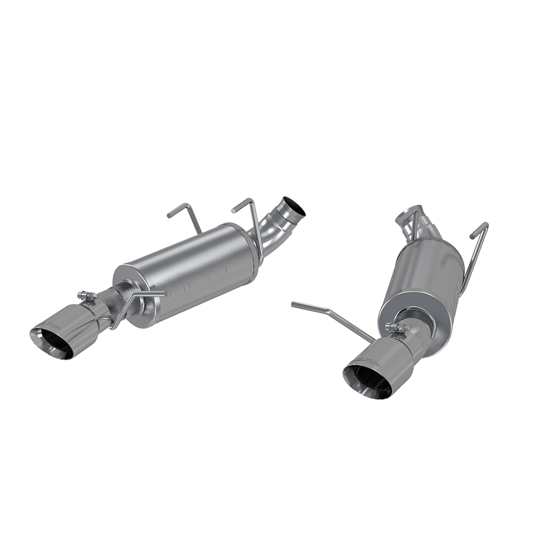 MBRP S7227AL - 3 Inch Dual Muffler Axle Back Split Rear Armor Lite Series For 11-14 Ford Mustang V6 3.6L MBRP