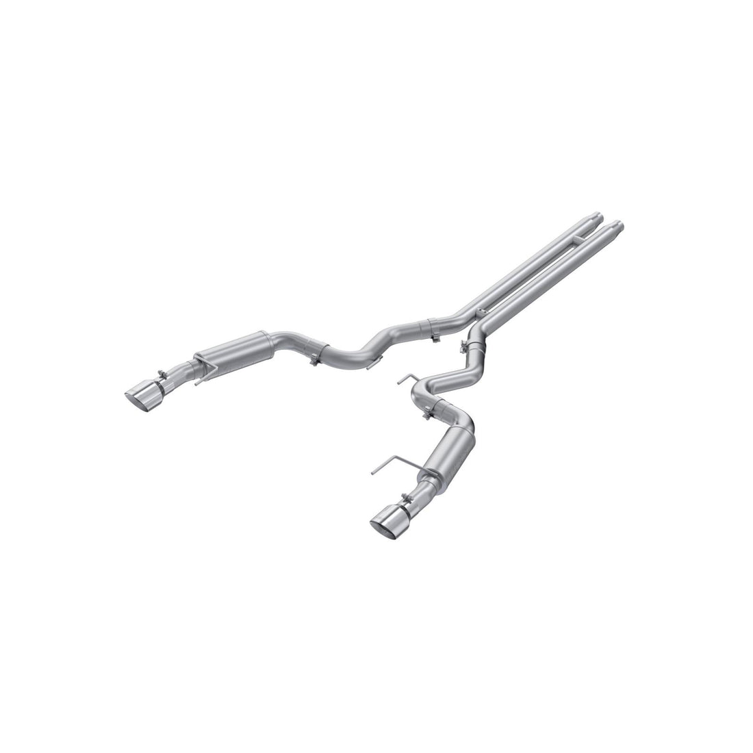 MBRP S7253AL - 2024-Up For Mustang GT S650 5.0L Race Version Armor Lite Aluminized Steel 3 Inch Cat-Back Dual Split Rear MBRP