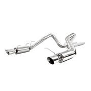 MBRP S7260304 3 Inch Cat Back Exhaust System Dual Split Rear Race Version 4.5 Inch Tips T304 Stainless Steel