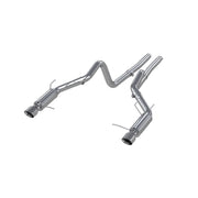 MBRP S7260304 3 Inch Cat Back Exhaust System Dual Split Rear Race Version 4.5 Inch Tips T304 Stainless Steel