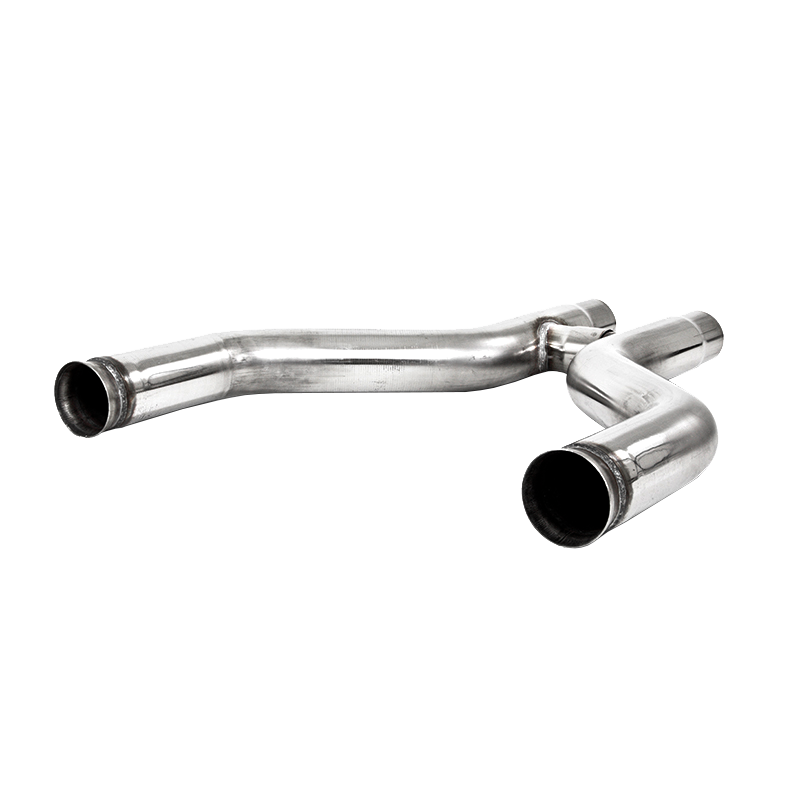 MBRP S7263409 - 3 Inch H-Pipe Retains Factory Cats For 11-14 Ford Mustang GT 5.0L T409 Stainless Steel MBRP