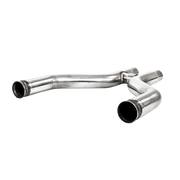 MBRP S7263409 - 3 Inch H-Pipe Retains Factory Cats For 11-14 Ford Mustang GT 5.0L T409 Stainless Steel MBRP
