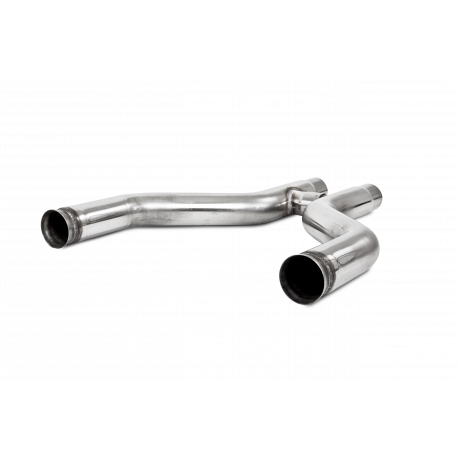 MBRP S7263409 - 3 Inch H-Pipe Retains Factory Cats For 11-14 Ford Mustang GT 5.0L T409 Stainless Steel MBRP