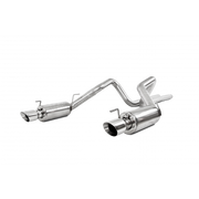 MBRP S7269409 3in Cat Back Exhaust System Dual Split Rear Street Version T304 Stainless Steel 4 Inch Tips