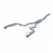 MBRP S7275409 3 Inch Cat Back Exhaust System Dual Split Rear Race Version 4.5 Inch Tips T409 Stainless Steel