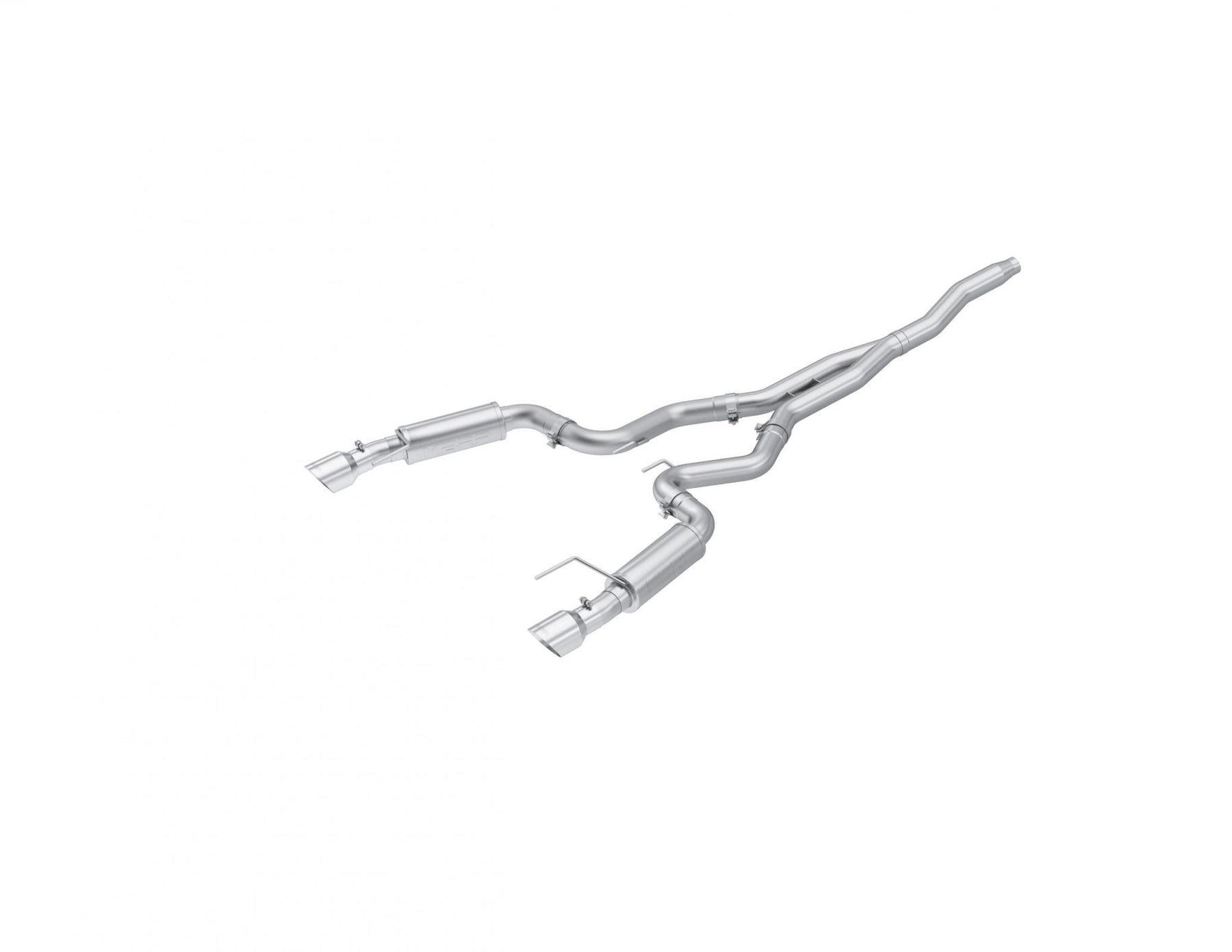 MBRP S7275409 3 Inch Cat Back Exhaust System Dual Split Rear Race Version 4.5 Inch Tips T409 Stainless Steel
