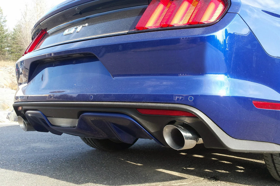 MBRP S7276304 - Exhaust Pipe 2.5 Inch Axle Back Kit T304 Stainless Steel For 15-Up Ford Mustang GT 5.0L MBRP