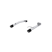 MBRP S72763CF - 2015-Up Ford Mustang GT 5.0L, T305 Stainless Steel 2.5 Inch Axle-Back with Carbon Fiber Tips, MBRP