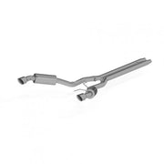 MBRP S7277AL 3 Inch Cat Back Exhaust System Dual Split Rear Street Version 4.5 Inch Tips Aluminized Steel