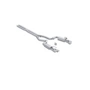 MBRP S7280304 T304 Stainless Steel 3 Inch Cat-Back Dual Split Rear Quad Tips