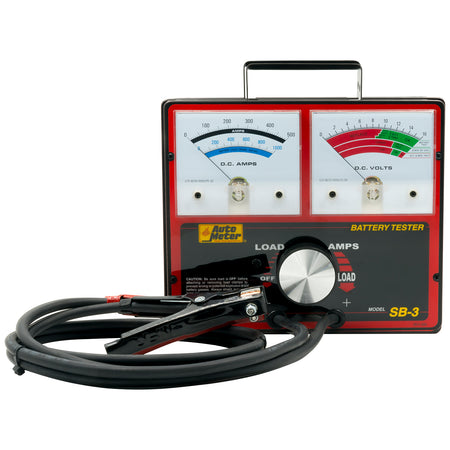 AutoMeter SB-3 - BATTERY TESTER, 500 AMP FOR 12 VOLT SYSTEMS 3