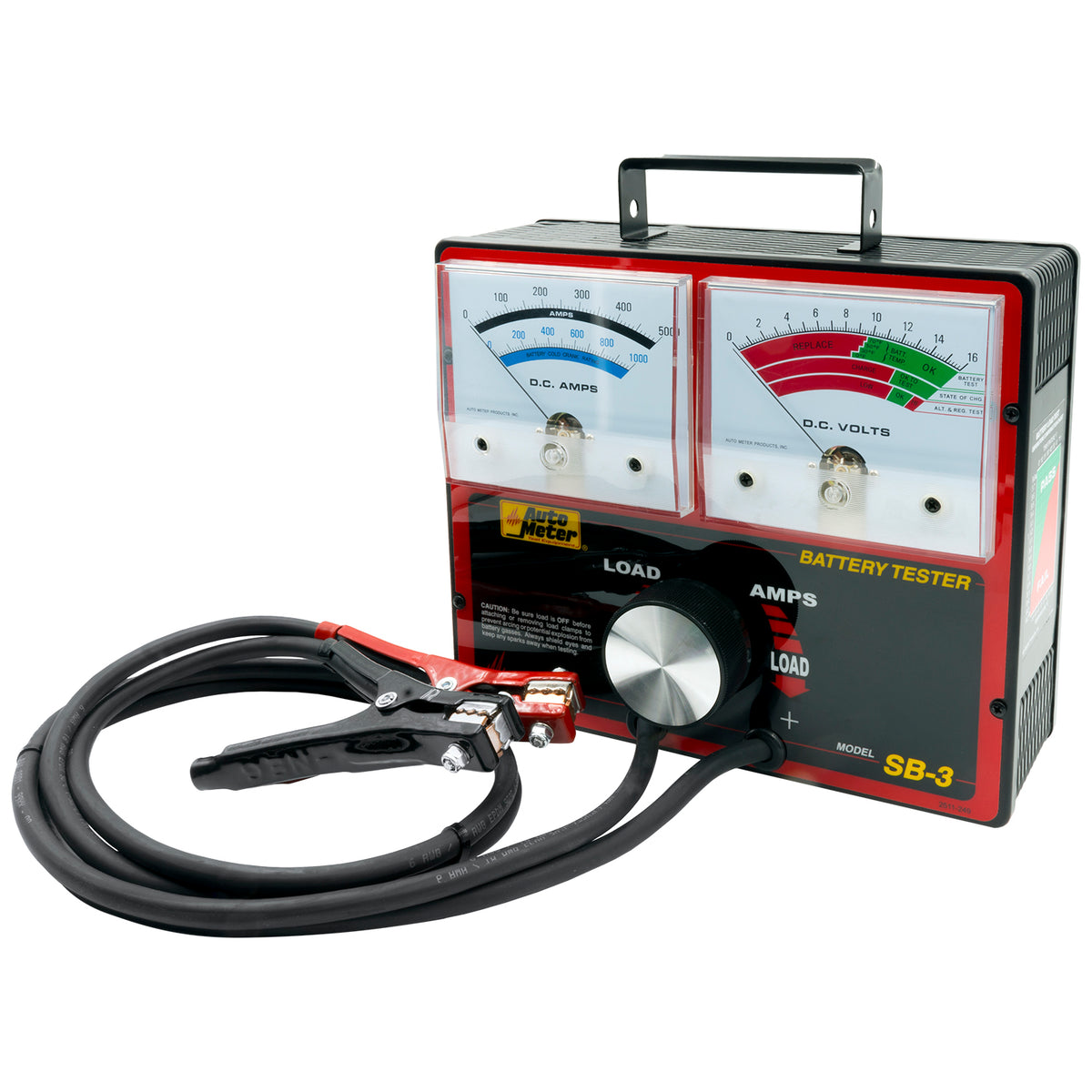 AutoMeter SB-3 - BATTERY TESTER, 500 AMP FOR 12 VOLT SYSTEMS 4
