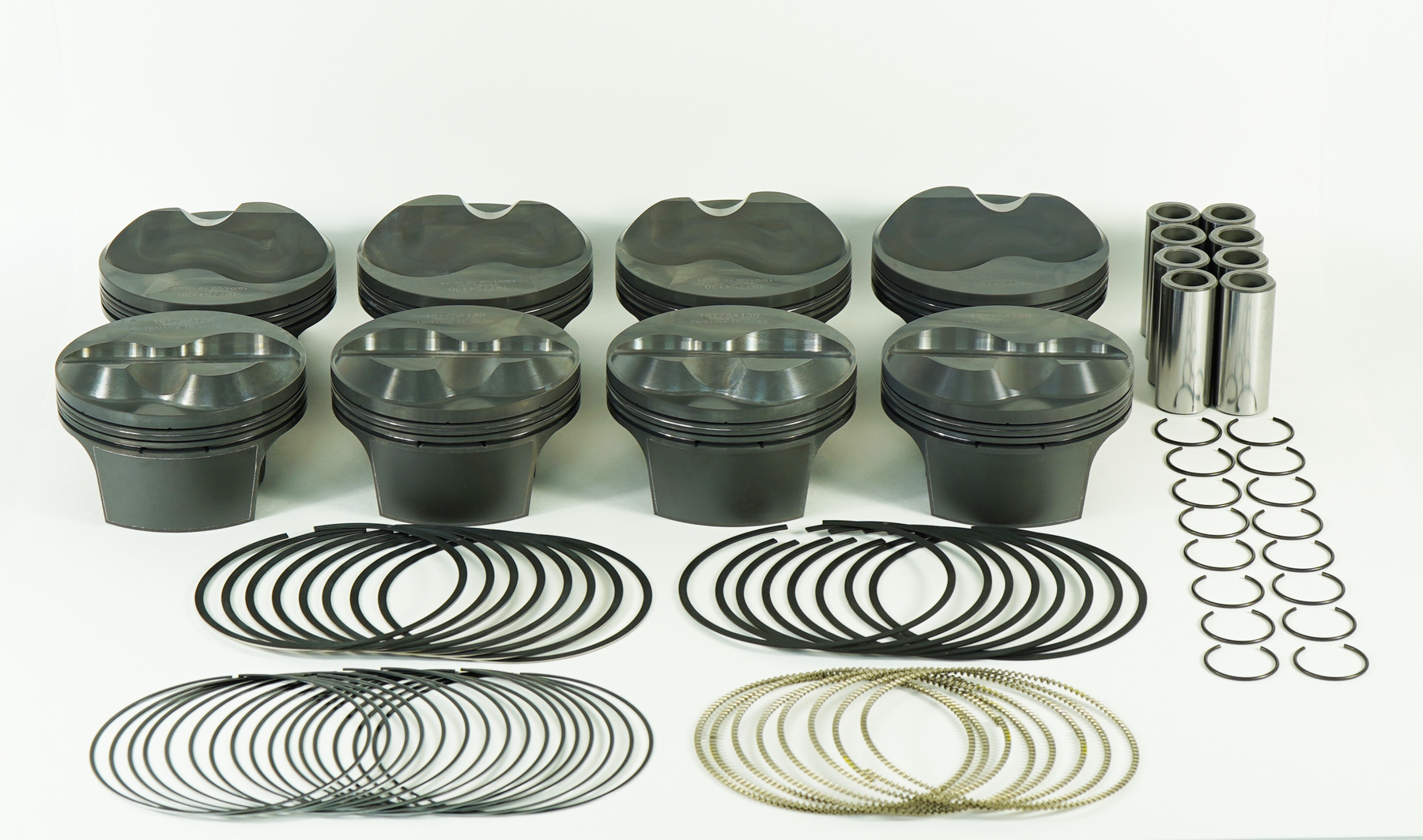 Mahle Motorsport 197754140T - Piston (set) - SMALL BLOCK CHEVY 23 Deg DOME 3