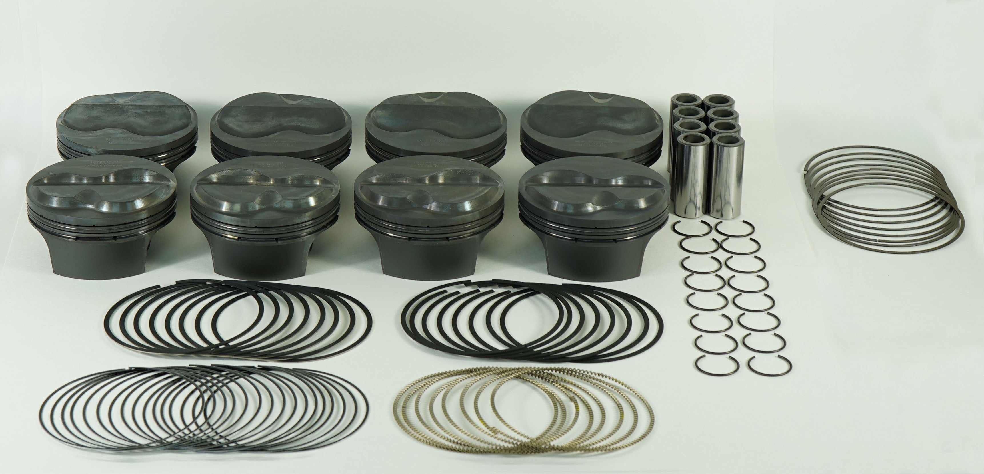 Mahle Motorsport 197754725T - Piston (set) - SMALL BLOCK CHEVY 23 Deg DOME 3