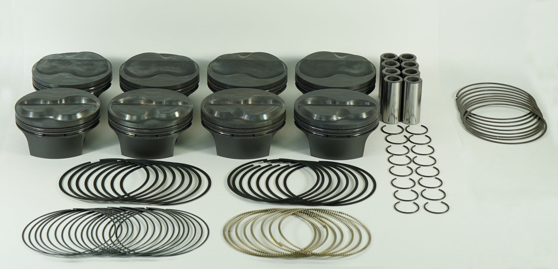 Mahle Motorsport 197754775 - Piston (set) - SMALL BLOCK CHEVY 23 Deg DOME 3