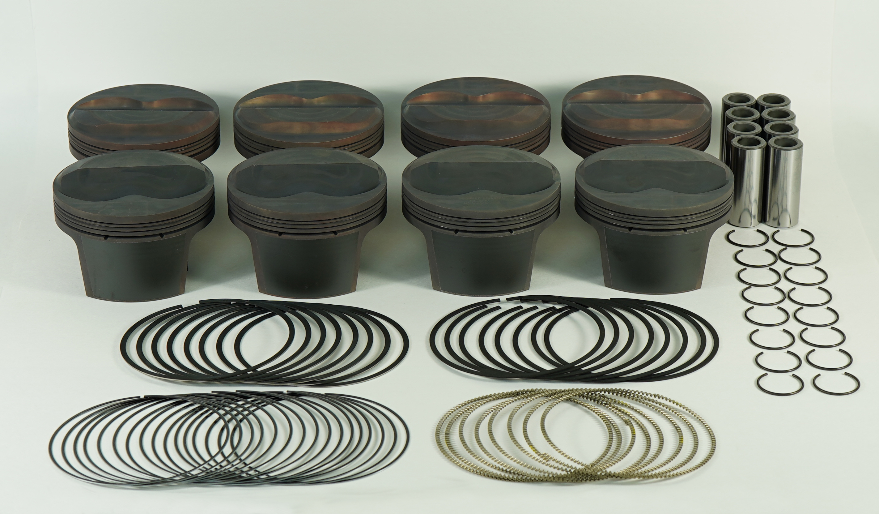 Mahle Motorsport 930207930 - Piston (set) - SMALL BLOCK CHEVY 23 Deg DOME 2