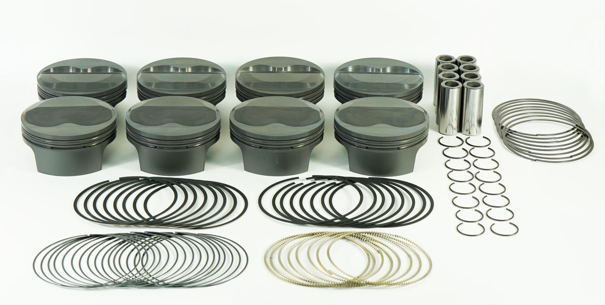 Mahle Motorsport 930208865 - Piston (set) - SMALL BLOCK CHEVY 23 Deg DOME 2