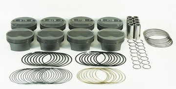 Mahle Motorsport 930208655T - Piston (set) - SMALL BLOCK CHEVY 23 Deg DOME 2
