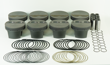 Mahle Motorsport 930200660 - Piston (set) - SMALL BLOCK CHEVY FLAT TOP 2