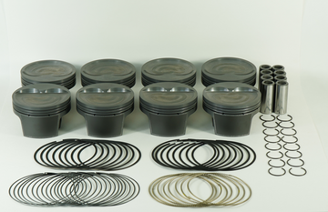 Mahle Motorsport 930211325 - Piston (set) - SMALL BLOCK CHEVY INVERTED DOME 2