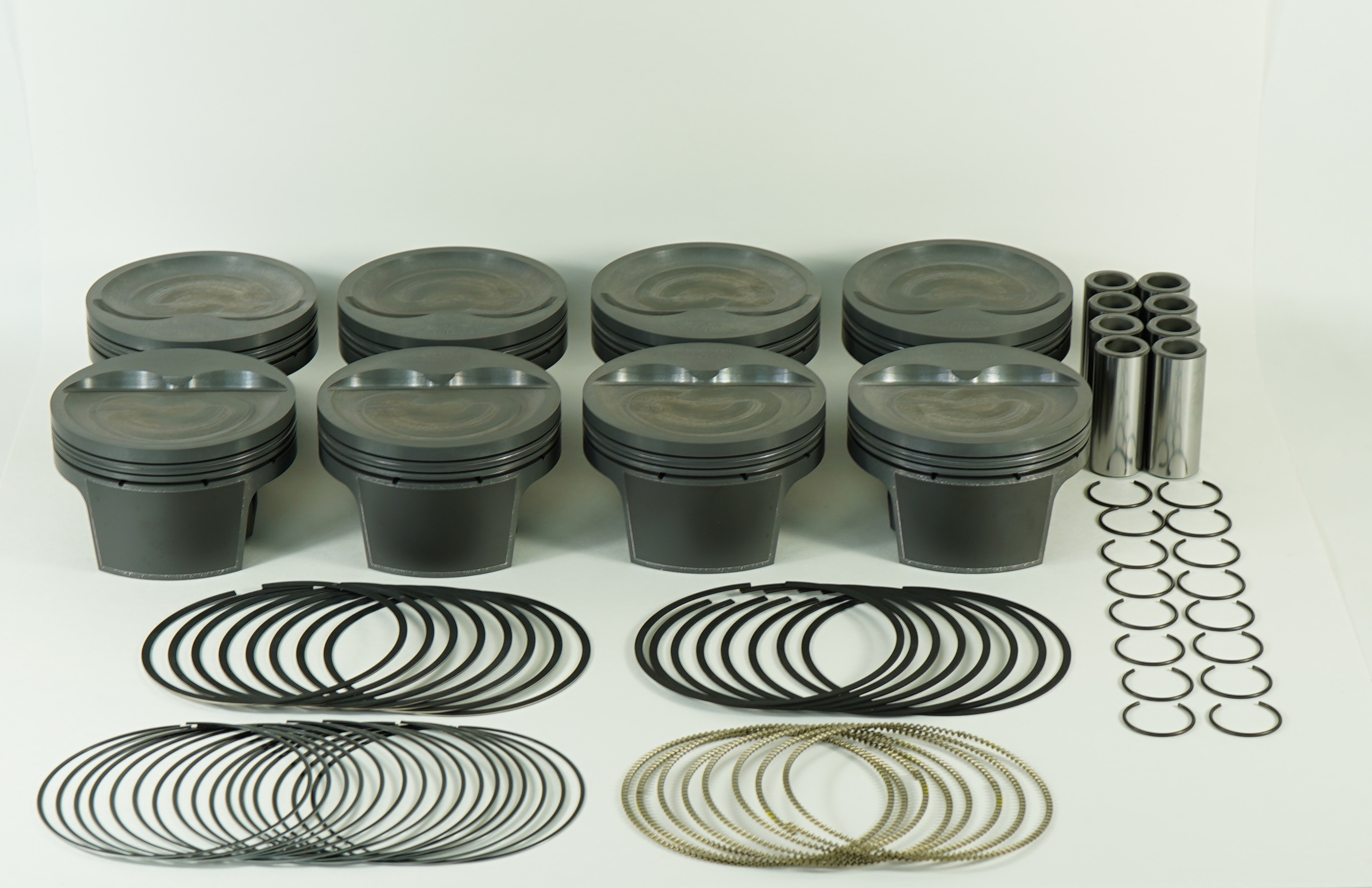 Mahle Motorsport 930210965T - Piston (set) - SMALL BLOCK CHEVY INVERTED DOME 2