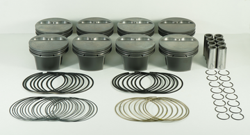 Mahle Motorsport 197725130T - Piston (set) - SMALL BLOCK CHEVY WISSOTA CONCEPT ENGINE 2
