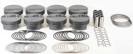 Mahle Motorsport 930250330 - Piston (set) - SMALL BLOCK FORD FLAT TOP for the TWISTED WEDGE CYL HEAD 2