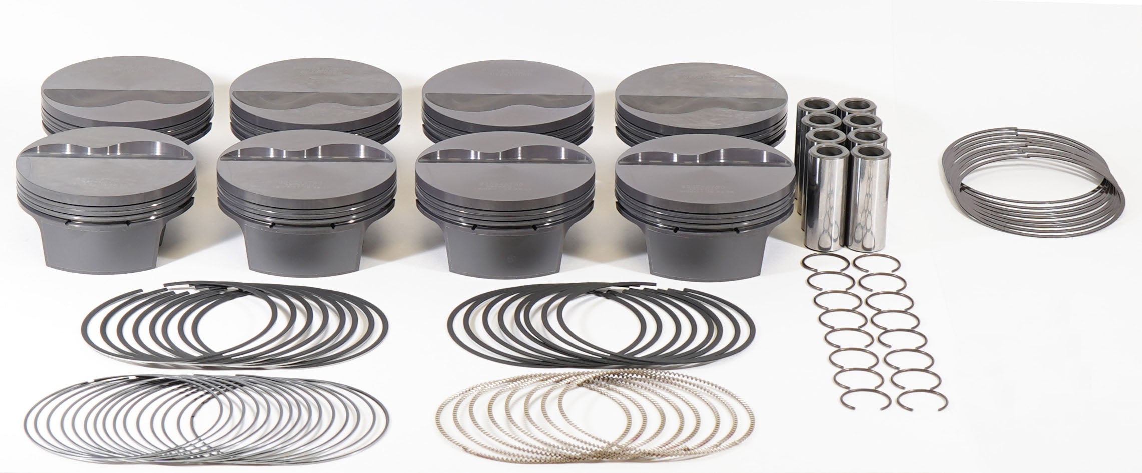 Mahle Motorsport 930245855 - Piston (set) - SMALL BLOCK FORD FLAT TOP 3