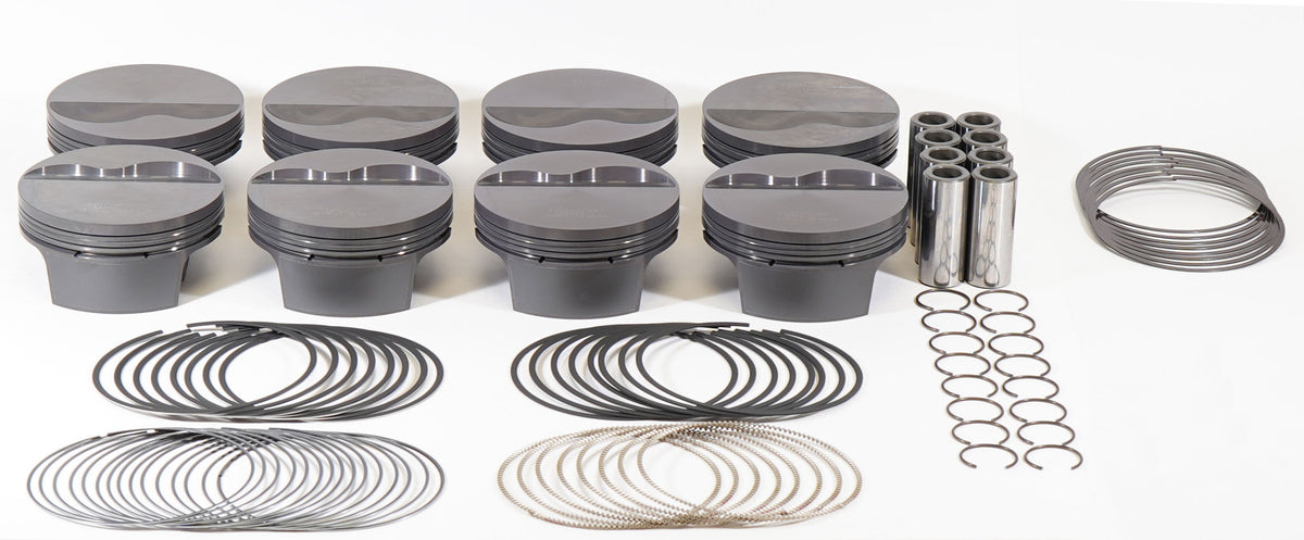 Mahle Motorsport 930244740 - Piston (set) - SMALL BLOCK FORD FLAT TOP 2