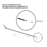 MBRP SL5270-01W - Bumper Lights