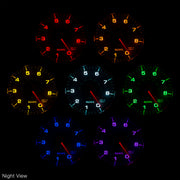 AutoMeter P23021 - GAUGE, SPEEDOMETER, 5", 180 MPH, ELEC. PROGRAMMABLE, SILVER/CHROME, SPEK-PRO 5
