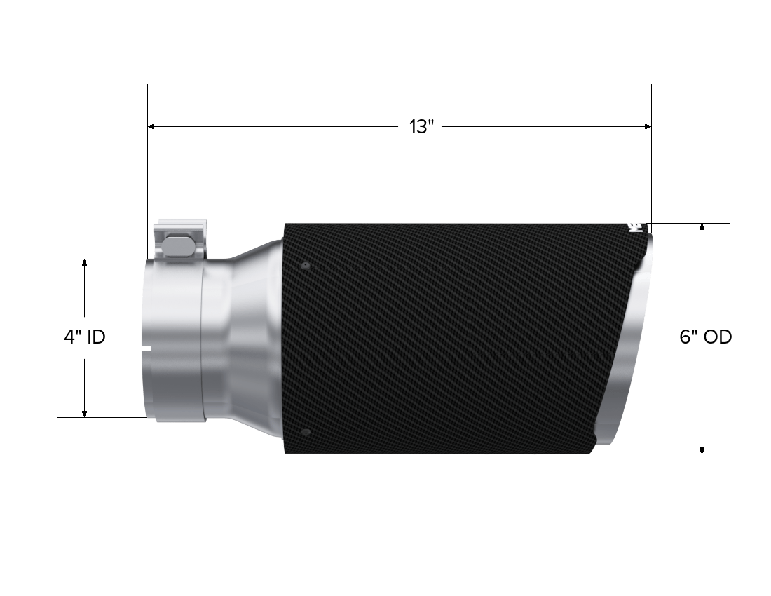 MBRP MBRP T5072CF Exhaust Tip