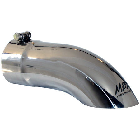 MBRP T5081 - Exhaust Tail Pipe Tip 4 Inch O.D. Turn Down 4 Inch Inlet 12 Inch Length T304 Stainless Steel MBRP 3