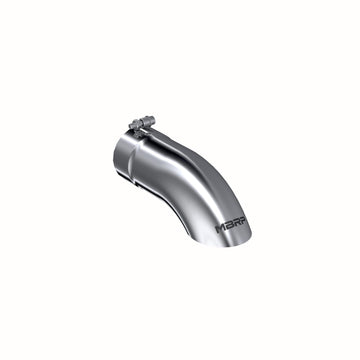 MBRP T5081 - Exhaust Tail Pipe Tip 4 Inch O.D. Turn Down 4 Inch Inlet 12 Inch Length T304 Stainless Steel MBRP 1