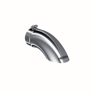 MBRP T5085 - Exhaust Tail Pipe Tip 5 Inch O.D. Turn Down 5 Inch Inlet 14 Inch Length T304 Stainless Steel MBRP 1