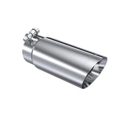 MBRP T5114 - Exhaust Tip 3 1/2 Inch O.D. Dual Wall Angled End 3 Inch Inlet 10 Inch Length T304 Stainless Steel MBRP