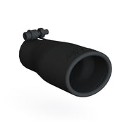 MBRP T5116BLK - Exhaust Tip 3.75 Inch O.D. Oval 2.5 Inch Inlet 7 Inch Length Black MBRP