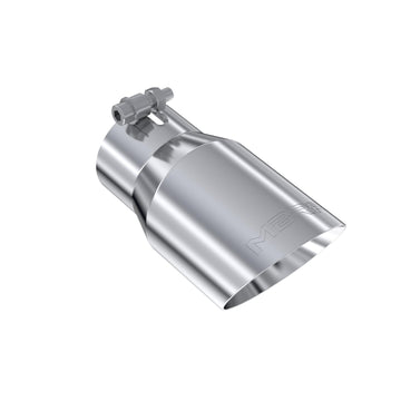 MBRP T5122 - Exhaust Tip 4 Inch O.D. Dual Wall Angled Rolled End Fits Aluminized Steel 3 Inch Systems MBRP