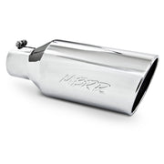 MBRP T5126 - Exhaust Tail Pipe Tip 7 Inch O.D. Rolled End 4 Inch Inlet 18 Inch Length T304 Stainless Steel MBRP