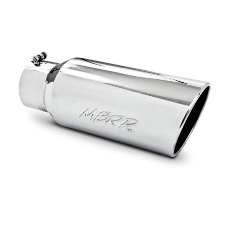 MBRP T5127 - Exhaust Tip 7 Inch O.D. Rolled End 5 Inch Inlet 18 Inch Length T304 Stainless Steel MBRP 3