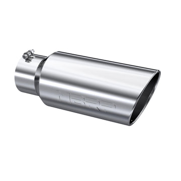 MBRP T5127 - Exhaust Tip 7 Inch O.D. Rolled End 5 Inch Inlet 18 Inch Length T304 Stainless Steel MBRP 1