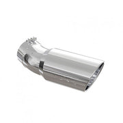 MBRP T5154 - 2015-UP Chevrolet/ GMC 2500/ 3500 Duramax Exhaust Tip 6 Inch O.D. Angled Rolled End 5 Inch Inlet 15 1/2 Inch Length 30 Degree Bend T304 Stainless Steel MBRP 3