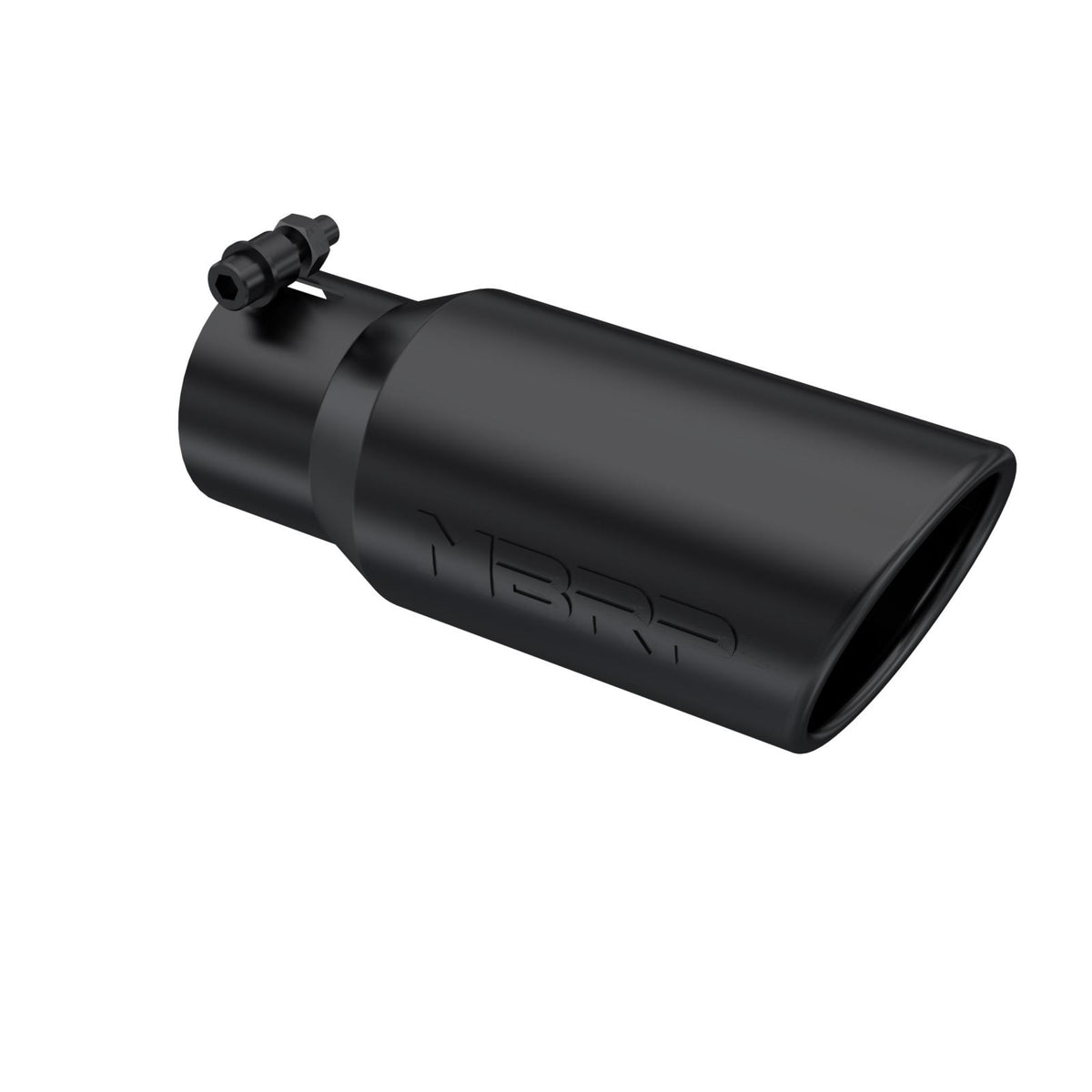 MBRP T5155BLK - Universal 4.5 Angled MBRP Black Series Exhaust Tail Pipe Tip MBRP 1