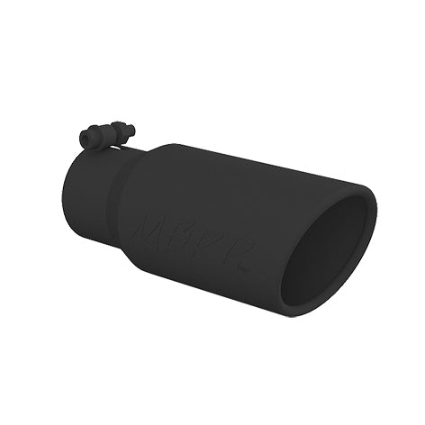 MBRP T5155BLK - Universal 4.5 Angled MBRP Black Series Exhaust Tail Pipe Tip MBRP 3